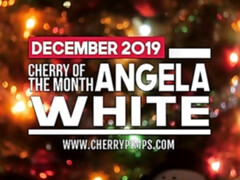 Adorable big-boobed mom Angela White shows off her naked hole