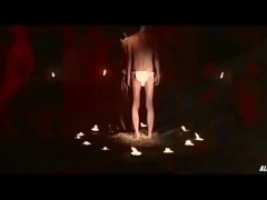 Rubia, Amarrada, Celebridad, Tetas