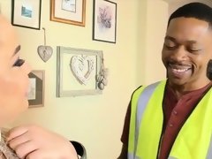 ぽっちゃり, ブロンド, デブ, 異人種間