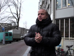 Dutch hooker eats pussy