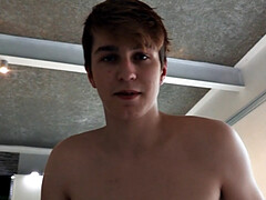 Straight Euro stud picked up and POV fucked by daddy