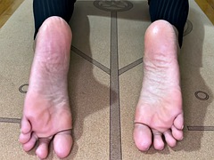 Amateur, Noire, Noir ébène, Pieds