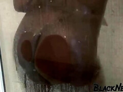 Belle grosse femme bgf, Gros cul, Noire, Gorge profonde, Noir ébène, Grosse, Interracial, Léchez