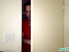 お尻, 美人, ブロンド, フェラチオ, ハードコア, Hd, 下着, ティーン