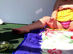 Amateur, Belle grosse femme bgf, Gros cul, Grosse bite, Rondelette, Pénétrer avec le poing, Maman, Orgasme