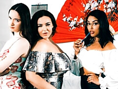 Большая жопа, Большие сиськи, Пальцем, Лесбиянка, Мастурбация, Киски, Бритые, Стриптизерша