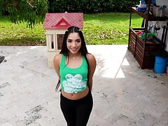 Lieveling, Pijpbeurt, Bruinharig, Hardcore, Hd, Klein, Gezichtspunt, Tieten likken