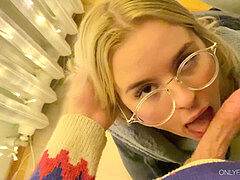 Best friend blowjob, young, fledgling