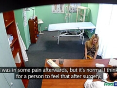 浮気者, カップル, 医者, 指いじり, なめる, 看護婦, オフィス, ユニフォーム