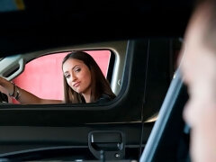 お尻, フェラチオ, 茶髪の, バック, 目瞪口呆, キス, ラティーナ, タトゥー