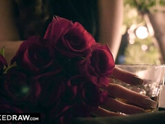 デカ尻, 黒人, 茶髪の, 旦那, キス, なめる, オマンコ, フェラする