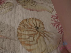 ブロンド, フェラチオ, 中出し, 足コキ, 彼女, オマンコ, ガリガリ, オッパイの