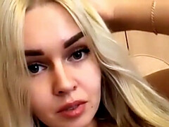 Amateur, Blonde, Fait maison, Masturbation, Solo, Adolescente, Webcam
