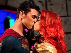 デカ尻, デカパイ, フェラチオ, 口内発射, イく瞬間, なめる, 淫乱熟女, 赤毛