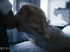 Sadomasochismus, Blondine, Blasen, Zierlich, Muschi, Reiten, Rau, Titten