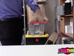 Минет, Застукали, Секс без цензуры, Полиция, Наказание, Жесткий секс, Молоденькие, Униформа