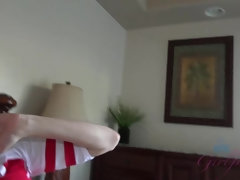 Amateur, Mamada, Masturbacion con pies, Aceite, Orgasmo, Pov, Afeitado, Flaco