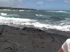 Kont, Strand, Bruinharig, Vriendin, Zoenen, Kut duiken, Mager, Tatoeage