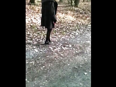 Voiture, Allemand, Hd, Masturbation, Orgasme, De plein air, Solo, Jarretelles