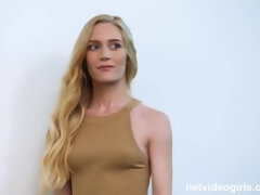 Amateur, Rubia, Mamada, Corrida, Sexo duro, Pov, Adolescente, Tetas
