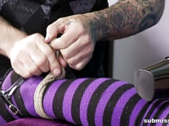 Sadomasoquismo, Amarrada, Masturbación, Coño