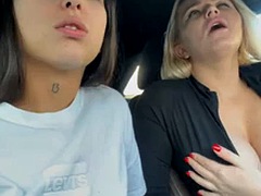 デカパイ, キス, オナニー, 淫乱熟女, オッパイの