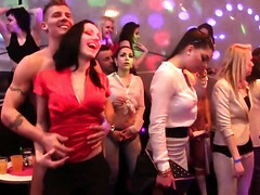 Mooi, Blond, Rondborstig, Diep in de keel, Groep, Hd, Ondergoed, Tatoeage