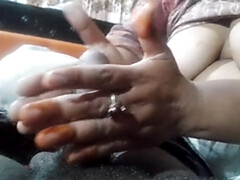 Aziatisch, Grote kont, Broeder, Stel, Vrouw, Hd, Indisch, Masturbatie