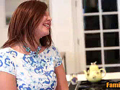 18 jaar, Pijpbeurt, Stel, Sperma shot, Daddy, Sperma in gezicht, Tiener