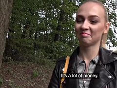 Chica, Rubia, Erótico, Europeo, Al aire libre, Pov, Público, Realidad