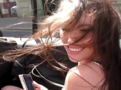 Enthousiasteling, Achter de coulissen, Bruinharig, Jurk, Voeten, Slipje, Feest, Tiener