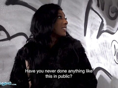 Negro, Británico, Morena, Ébano, Interracial, Al aire libre, Pov, Realidad