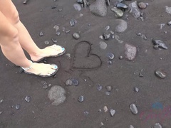 Amateur, Mamada, Penetracion con dedos, Latina, Orgasmo, Al aire libre, Coño, Flaco