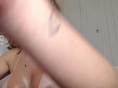 Amateur, Belleza, Tetas grandes, Masturbación, Público, Tetas