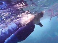 Plage, Blonde, Sucer une bite, Pieds, Cuisine, Petite femme, Pov, Nénés