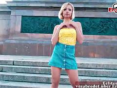 Blondine, Flashen, Deutsch, Hardcore, Party, Pov, Öffentlich, Jungendliche (18+)