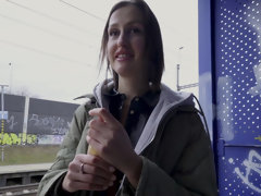 Kont, Bruinharig, Sperma shot, Leer, Russisch, Roken, Strak, Trein