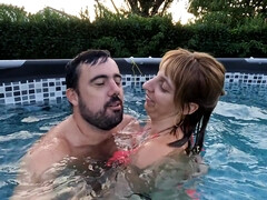 Sugar Babe - He Suddenly Takes My Bikini Off To Fuck Me In The Swimming Pool