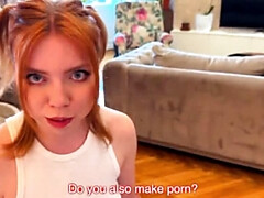 18 años, Amateur, Belleza, Verga grande, Mamada, Casero, Pelirrojo, Serbio