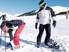 Anal, Negro, Rubia, Mamada, Corridas, Garganta profunda, Hilo dental, Tetas