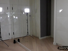 Leie, Braunhaarige, Vollbusig, Dildo, Monster, Polisch, Solo, Titten