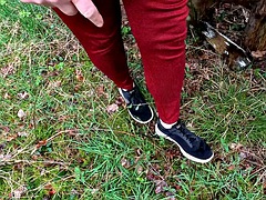 Bondage discipline sadomasochisme, Flashing, Buiten, Openbaar, Billekoek