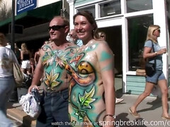 Gek, Schattig, Hd, Naakt, Buiten, Openbaar, Ruw, Student