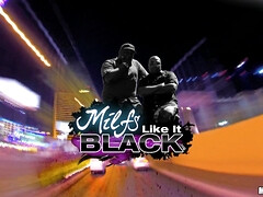 お尻, デカ尻, デカチン, デカパイ, 黒人, ハードコア, 異人種間, 淫乱熟女