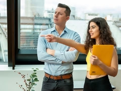 お尻, 口内発射, イく瞬間, バック, 手コキする, キス, なめる, オッパイの