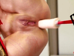 アナル, 緊縛, 服従, フェティッシュ, Hd, 小柄, 赤毛, オッパイの