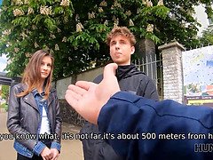 Sucer une bite, Cocu, Argent, Pov, Réalité, Tatouage, Adolescente, Nénés