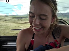 Amateur, Mamada, Coche, Novia, Pajear, Sexo duro, Estrella porno, Pov