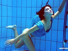 素人, 女, Hd, 天然, プール, オマンコ, 一人, 水中