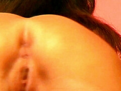 Anal, Gros seins, Brunette brune, Doigter, Lingerie, Masturbation, Jouets, Rétro ancien